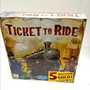 Ticket To Ride Board Game by Days of Wonder.New.